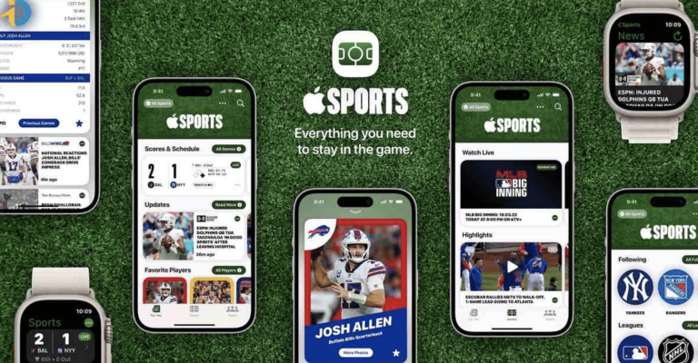 Apple Sports App the new shift